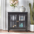 Portland 2 Door Glass Cabinet by Simple Living
