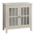 Portland 2 Door Glass Cabinet by Simple Living